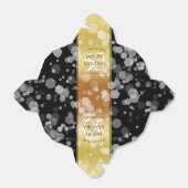 Ballotins Élégant 50e anniversaire de mariage de diamant (Déplié)