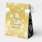 Ballotins Élégant 50e anniversaire de Mariage d'or (Arrière)