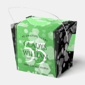 Ballotins Élégant 55e anniversaire de Mariage d'émeraude (Arrière)