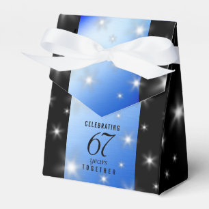 Ballotins Élégant 67e anniversaire Mariage de Star Sapphire