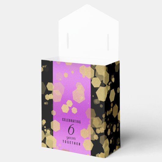 Ballotins Élégant 6ème anniversaire de Mariage d'Améthyste (Ouvert)