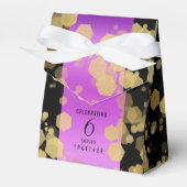 Ballotins Élégant 6ème anniversaire de Mariage d'Améthyste (Verso)