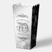 Ballotins Élégant 70e anniversaire de Mariage Platinum (Recto)