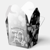 Ballotins Élégant 70e anniversaire de Mariage Platinum (Ouvert)