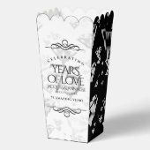 Ballotins Élégant 75e anniversaire de Mariage de diamant (Recto)