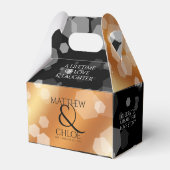 Ballotins Élégant 7e 22e 49e anniversaire de Mariage de cuiv (Arrière)