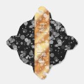 Ballotins Élégant 7ème anniversaire de Mariage de cuivre (Déplié)