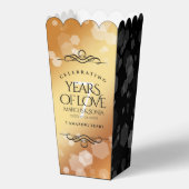 Ballotins Élégant 7ème anniversaire de Mariage de cuivre (Recto)