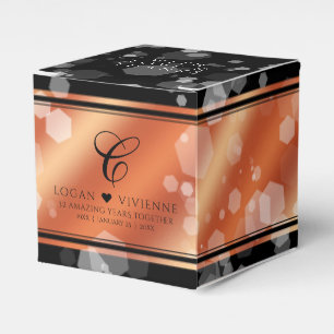 Ballotins Élégant 8ème 32ème anniversaire de Mariage de bron