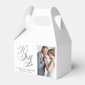 Ballotins Élégant Anniversaire Vow Renouvellement Photo (Arrière)