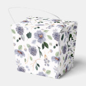 Ballotins Élégant aquarelle floral violet (Arrière)