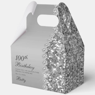 Ballotins Elégant Argent 100e Anniversaire