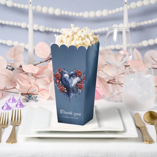 Ballotins Élégant arrangement rose avec feuillage doré (Mariage)