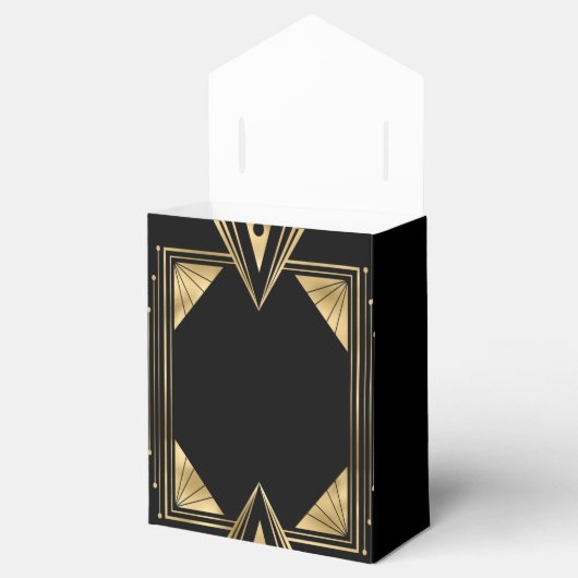 Ballotins Élégant art déco Grand Mariage Gatsby (Ouvert)