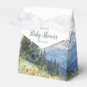 Ballotins Elégant Baby shower Aquarelle Moderne (Verso)