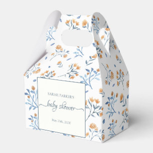 Ballotins Elégant Baby shower Boho Fleur sauvage