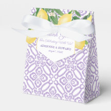 Élégant Baby shower Citrus Lavande Lavande