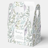 Ballotins Elégant Baby shower d'aquarelle botanique (Ouvert)