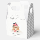 Ballotins Elégant Baby shower d'aquarelle de Pancake Fruit C (Ouvert)