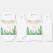 Ballotins Elégant Baby shower d'arc de cactus du désert de B (Déplié)