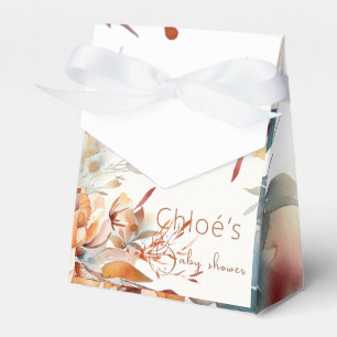 Ballotins Élégant baby shower fleur sauvage