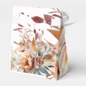 Ballotins Élégant baby shower fleur sauvage (Arrière)