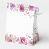 Ballotins Élégant Baby shower Floral Citrouille (Arrière)