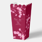 Ballotins Elégant Baby shower Sakura Cherry Blossoms Favoris (Verso)