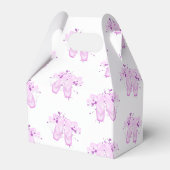 Ballotins Elégant Ballet Rose Anniversaire Pointe Chaussures (Arrière)