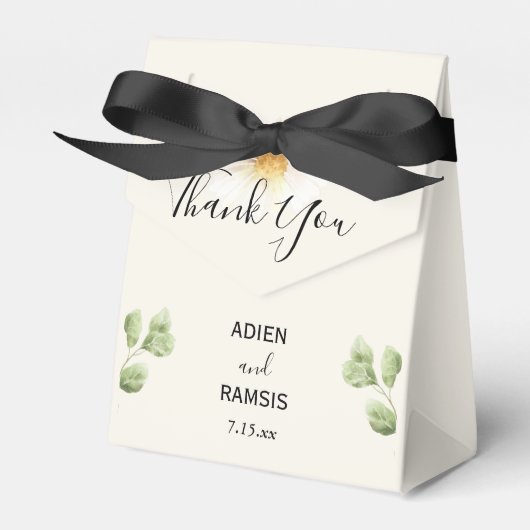 Ballotins Élégant Ballotin de marguerite (Verso)