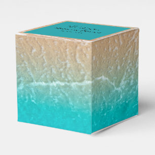 Ballotins Élégant Ballotin de mariage de plage tropicale