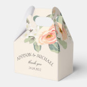 Ballotins Élégant ballotin floral simple (Arrière)