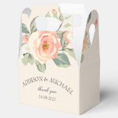 Ballotins Élégant ballotin floral simple (Ouvert)