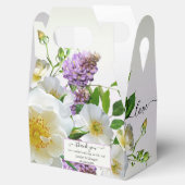 Ballotins Élégant Ballotin Mariage Floral (Ouvert)