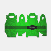 Ballotins Élégant Ballotin noir et vert (Déplié)