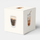 Ballotins Élégant bébé brasse le baby shower de café (Arrière)