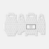 Ballotins Elegant Black and White Art Deco Style (Déplié)