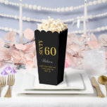 Ballotins Elégant Black & Gold Soixante 60e fête d'anniversa<br><div class="desc">Black & Gold Elegant Soixante 60e anniversaire Ballotins de fête</div>