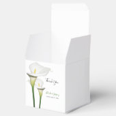 Ballotins Elégant blanc Calla Lilies Mariage (Ouvert)