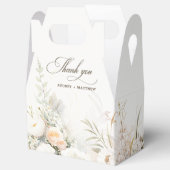 Ballotins Élégant blanc rustique (Ouvert)