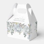 Ballotins Élégant bleu floral élégant Ampersand (Arrière)