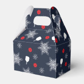 Ballotins Elégant bleu marine 💙 pickleball Noël (Arrière)