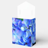 Ballotins Élégant bleu violet clair magenta hydrangée floral (Ouvert)