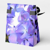 Ballotins Élégant bleu violet clair magenta hydrangée floral (Arrière)