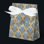 Ballotins Elégant Blue Gold Art Déco Motif Vintage<br><div class="desc">L'élégant Blue Gold Art Deco Vintage Motif Ballotins dispose d'un élégant motif Art déco en bleu et or. Parfait pour les fêtes,  événements,  mariages,  anniversaire,  Noël,  fête des mères,  Fête des pères,  fêtes et cadeaux d'entreprise,  Créé par Evco Studio www.zazzle.com/store/evcostudio</div>