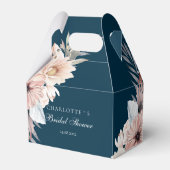 Ballotins Élégant Blue & Pastel Boho Bridal Shower  (Verso)