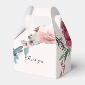 Ballotins Elegant Boho Fête des mariées Ballotin (Arrière)