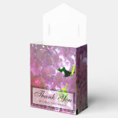 Ballotins Élégant boho rose florales fleurs hydrangées (Ouvert)