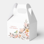 Ballotins Elegant Boho Rustic Fleur sauvage Baby shower (Verso)