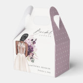 Ballotins Elegant Boho White Mariage Gown Fête des mariées (Arrière)